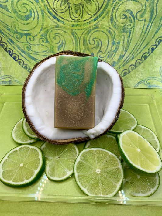 Lime in the Coconut Face and Body Bar